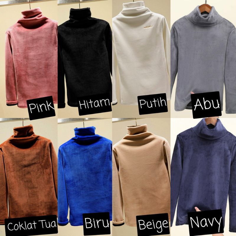 Jual Baju Winter Thermal Wanita Pakaian Musim Dingin / Sweater Thermal ...