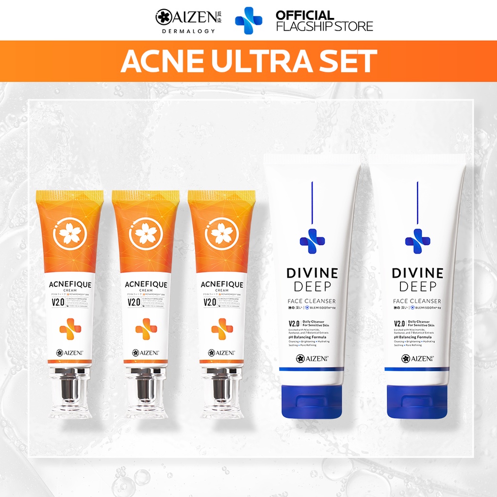 Jual Aizen - Acne Ultra Set | Shopee Indonesia