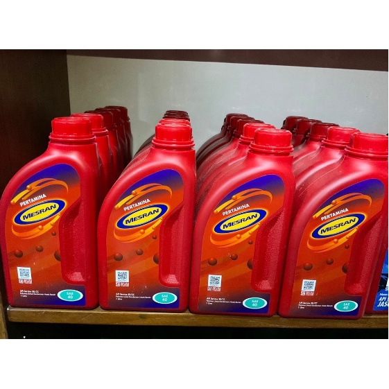 Jual Oli Mesran Super Sae 1000ml Oli Pertamina Mesran Super 0.8L & 1L ...