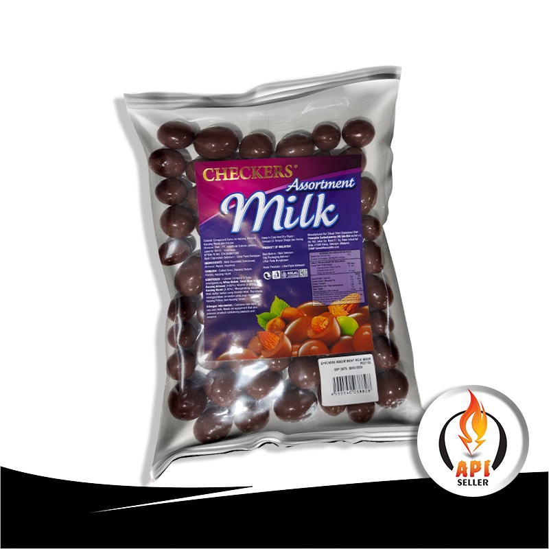 Jual CHECKERS BULK PACK CHOCOLATE 400g Shopee Indonesia