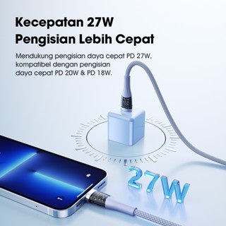 Jual Acome Kabel Data Charger Transparan Cm Type C To Lightning Fast