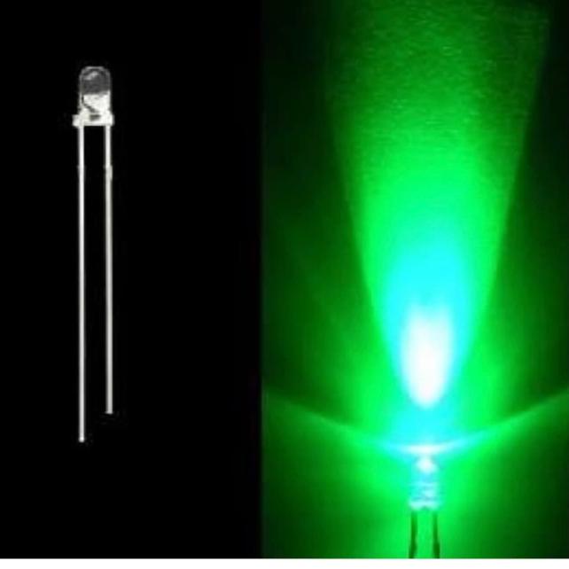 Jual LED 3 mm Putih - Merah / Kuning / Putih / Biru / Hijau - Merah ...