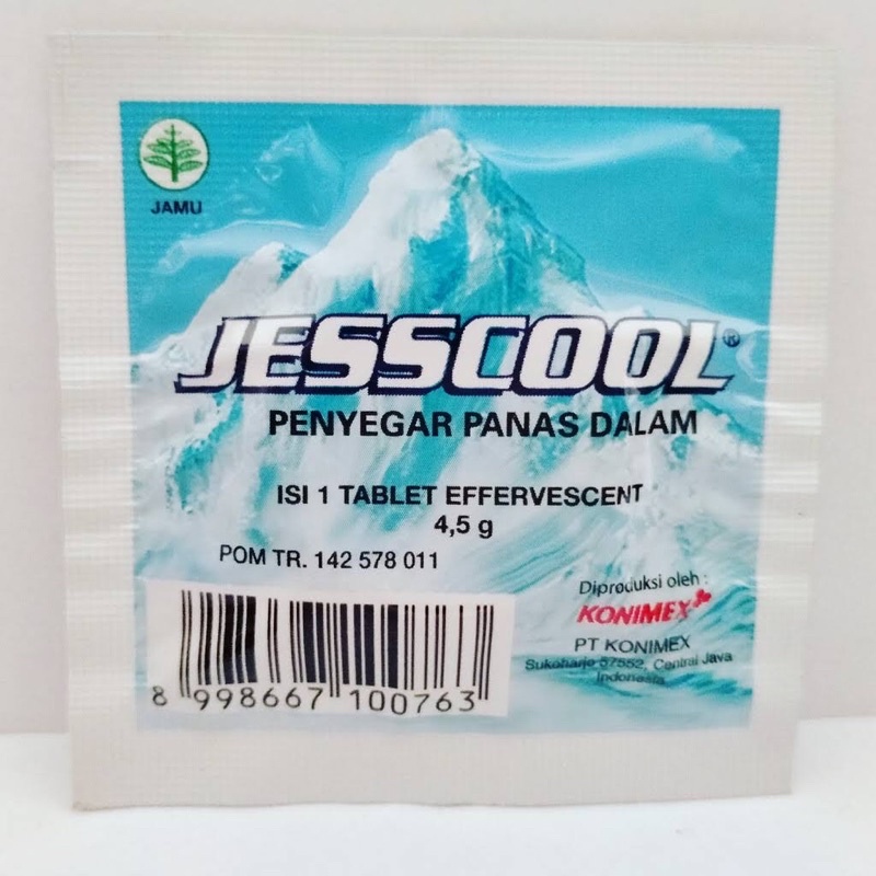 Jual JESSCOOL Penyegar Panas Dalam 1 Sachet | Shopee Indonesia