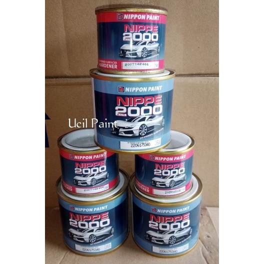 Jual Epoxy Nippe 2000 Epoxy Primer Surfacer Abu Abu Hardener 240gr Original Shopee Indonesia 2176