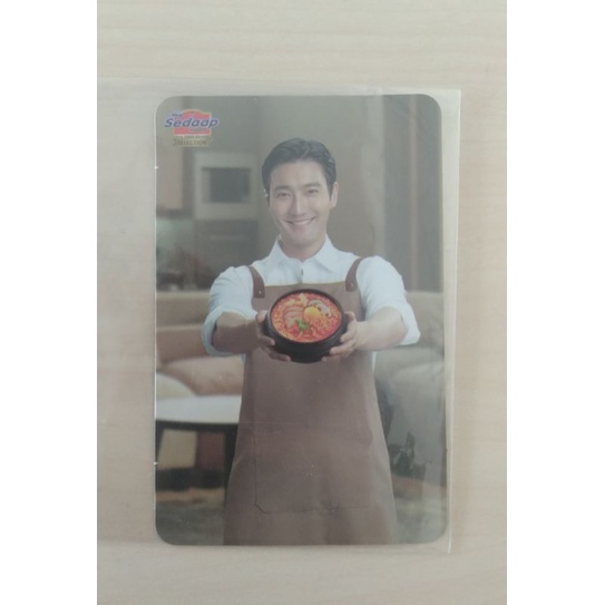 Jual Photo Card Choi Siwon X Mie Sedap Shopee Indonesia 