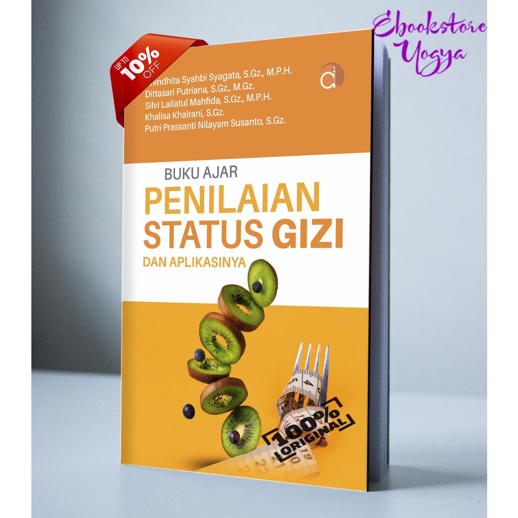 Jual Buku Ajar Penilaian Status Gizi Dan Aplikasinya | Shopee Indonesia