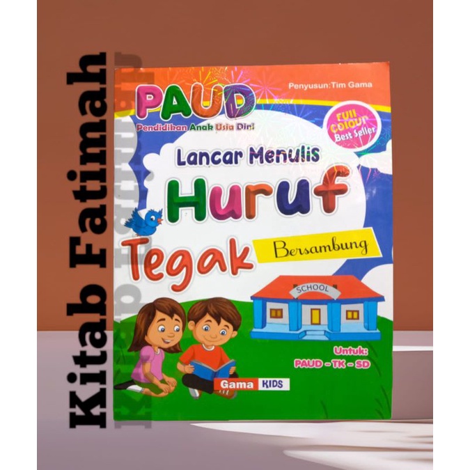 Jual Buku Paud Menarik Garis Bentuk Dan Lancar Menulis Huruf Tegak ...