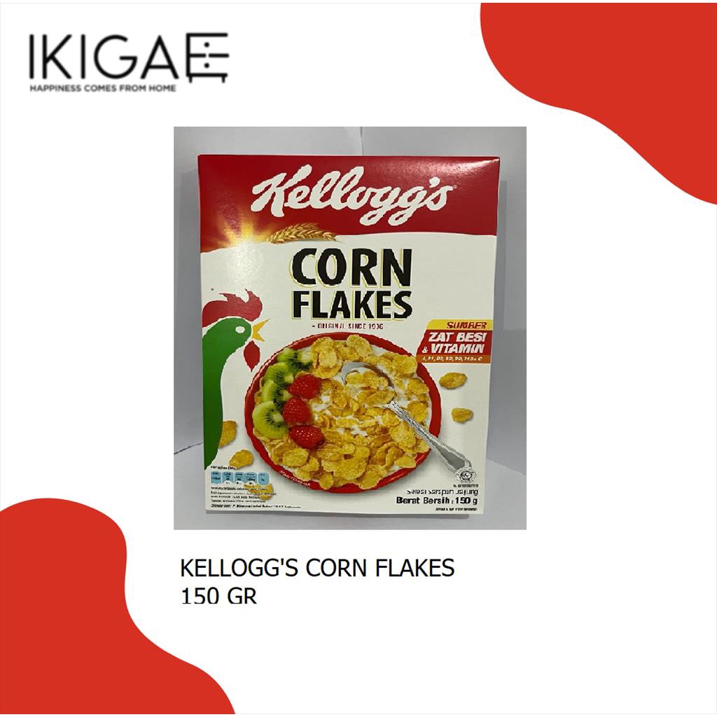 Jual KELLOGG'S CORN FLAKES / KELLOGGS CORN FLAKES 150 GR | Shopee Indonesia