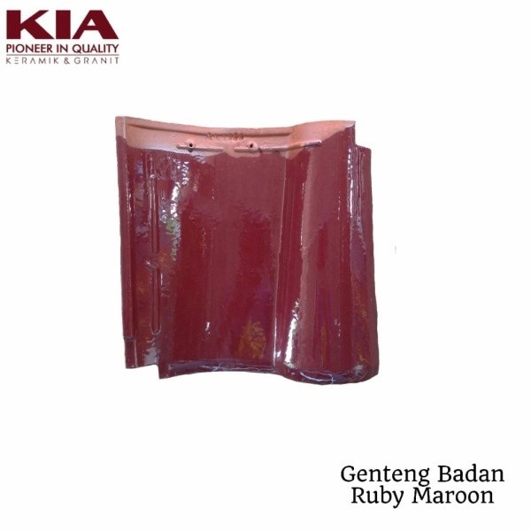 Jual Genteng Keramik KIA Maroon KW1 Shopee Indonesia