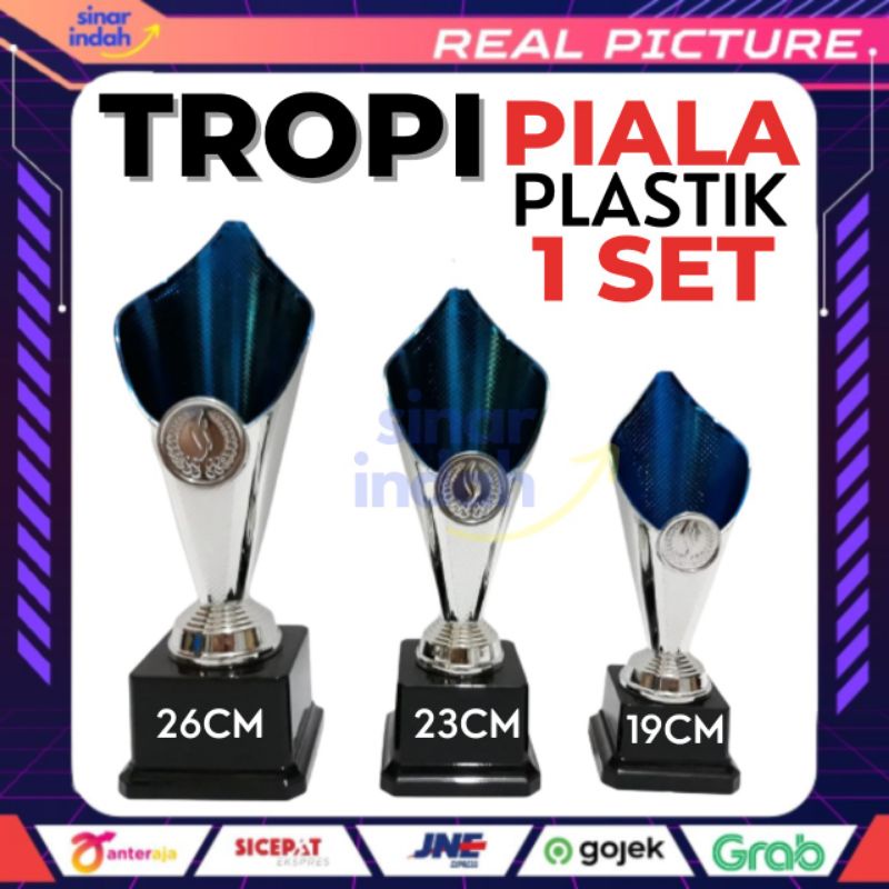 Jual Piala Trophy Set Plastik Tropi Kompetisi | Shopee Indonesia