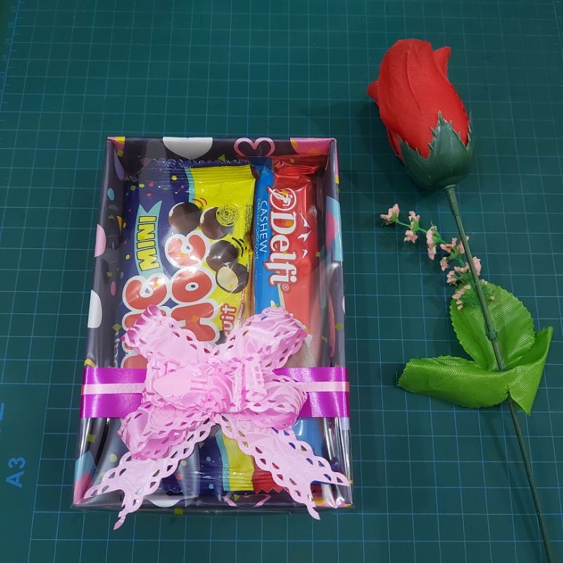Jual mini hampers , coklat box murah , cokelat hadiah , snack box murah ...