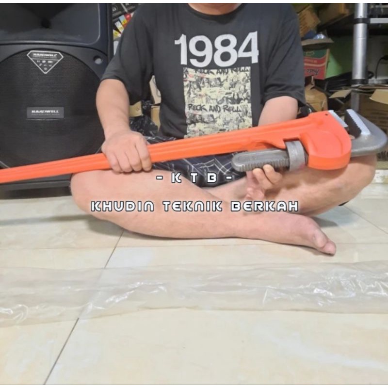 Jual RIDGID Kunci Pipa / Pipe Wrench Heavy Duty 48 Inch | Shopee Indonesia