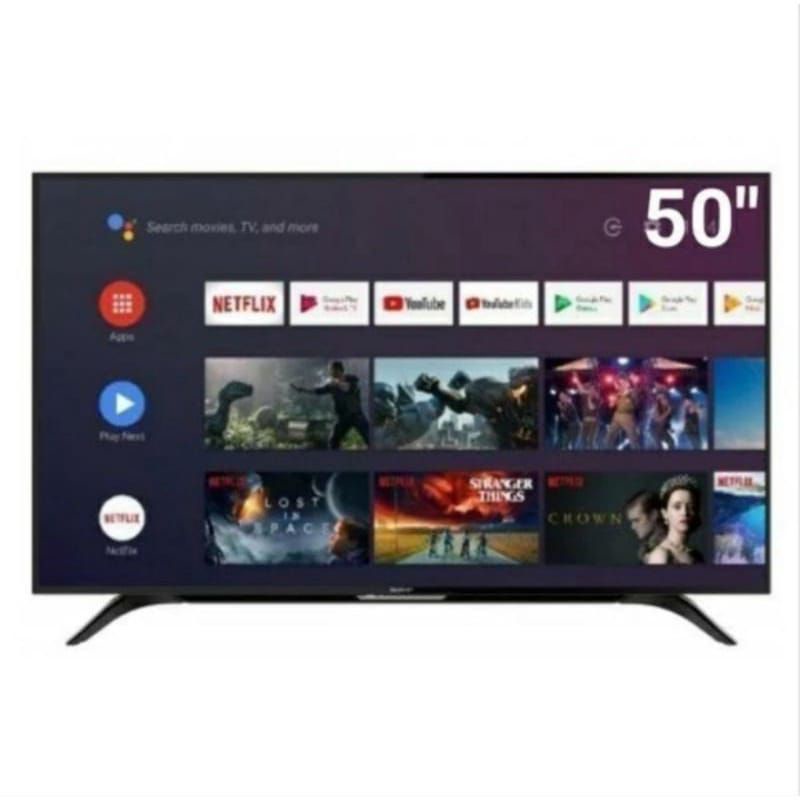 Jual led sharp 50 inci android dan digital tv 50 EG | Shopee Indonesia