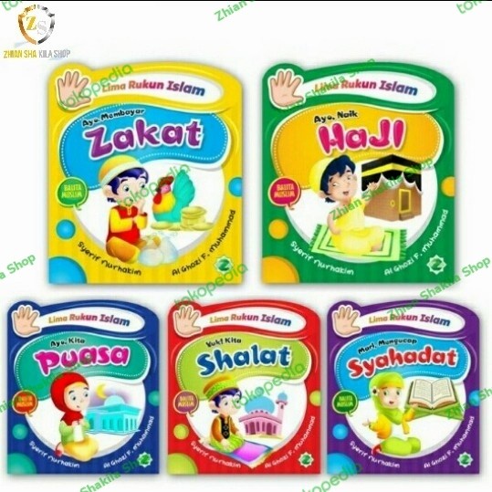 Jual Buku Buku Cerita Anak Balita Muslim-Seri Lima Rukun Islam-Ayo ...