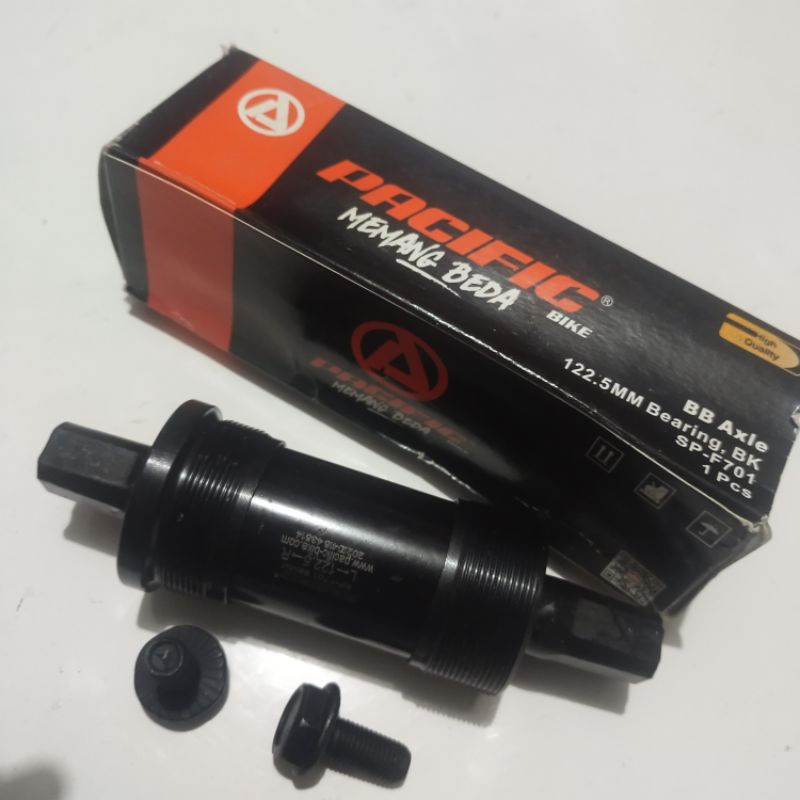 Jual BB Buttom Bracket Pacific 118mm 122.5mm | Shopee Indonesia