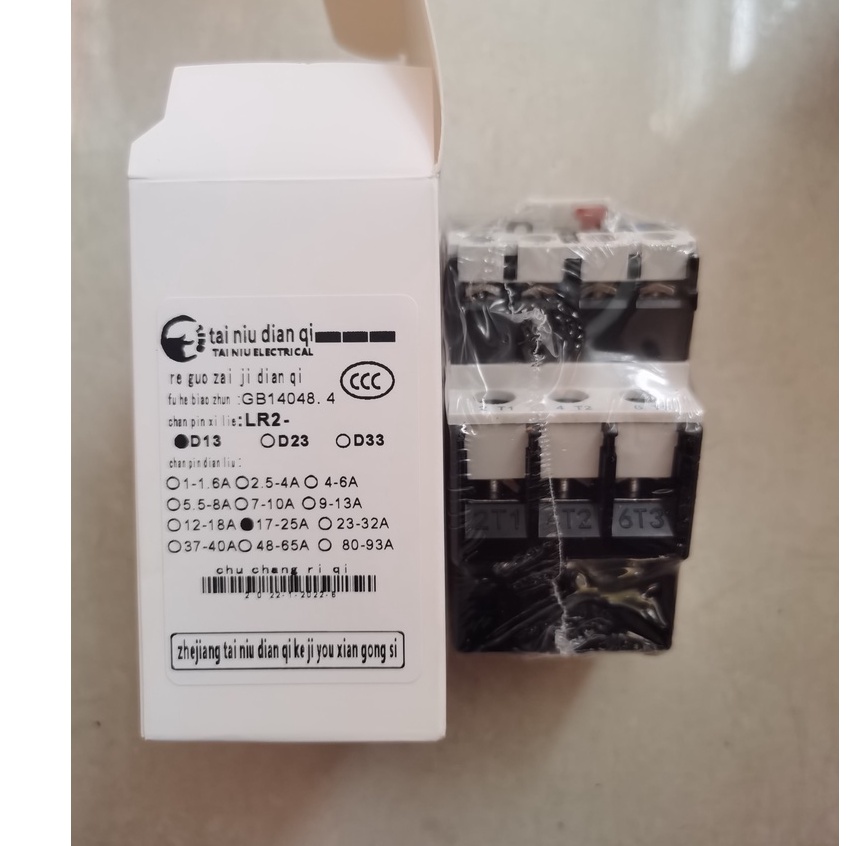 Jual Thermal Overload Relay LR2D13 (17 25A ) Berkualitas Shopee Indonesia