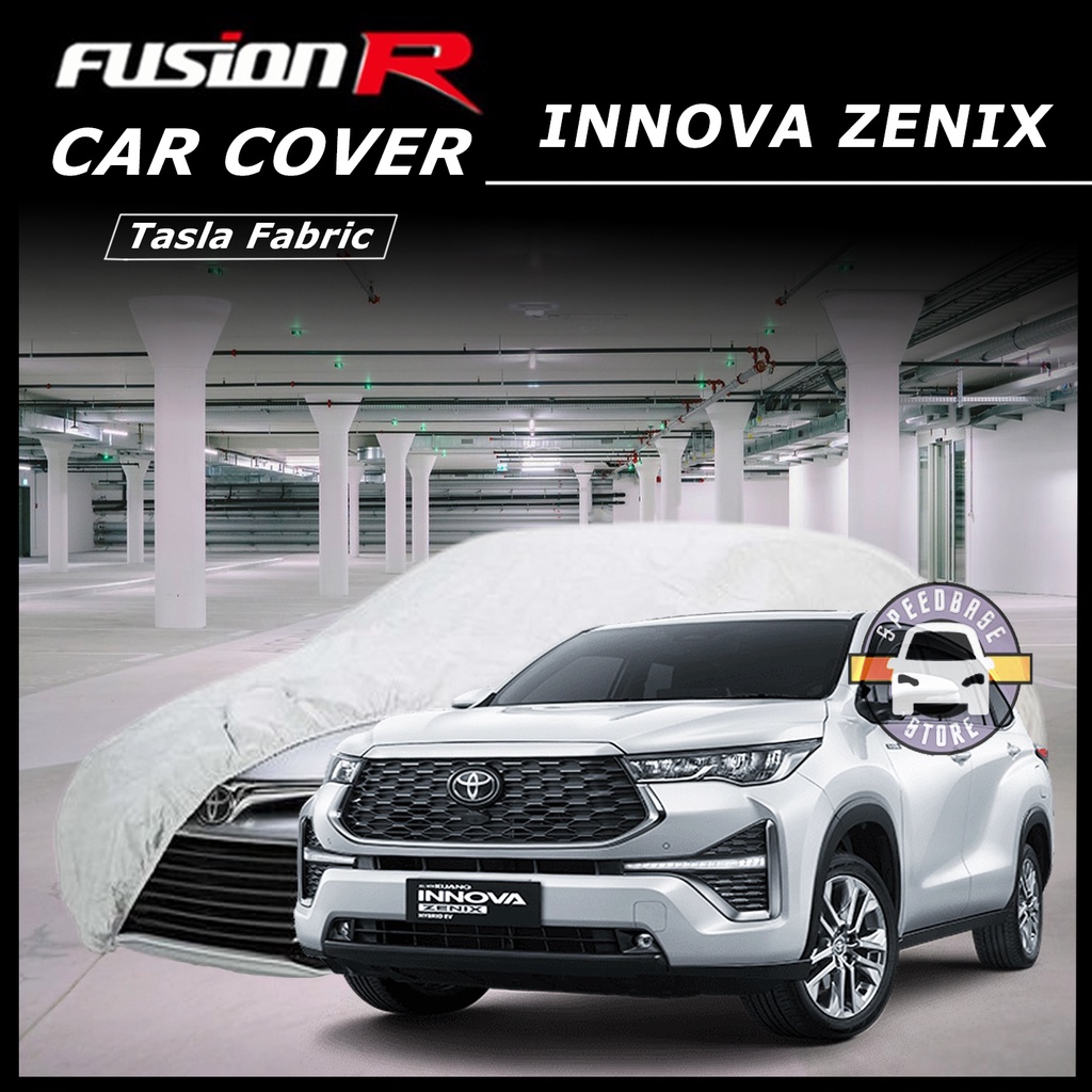 Jual Cover Mobil INNOVA ZENIX Fusion R Selimut Body Putih | Shopee ...