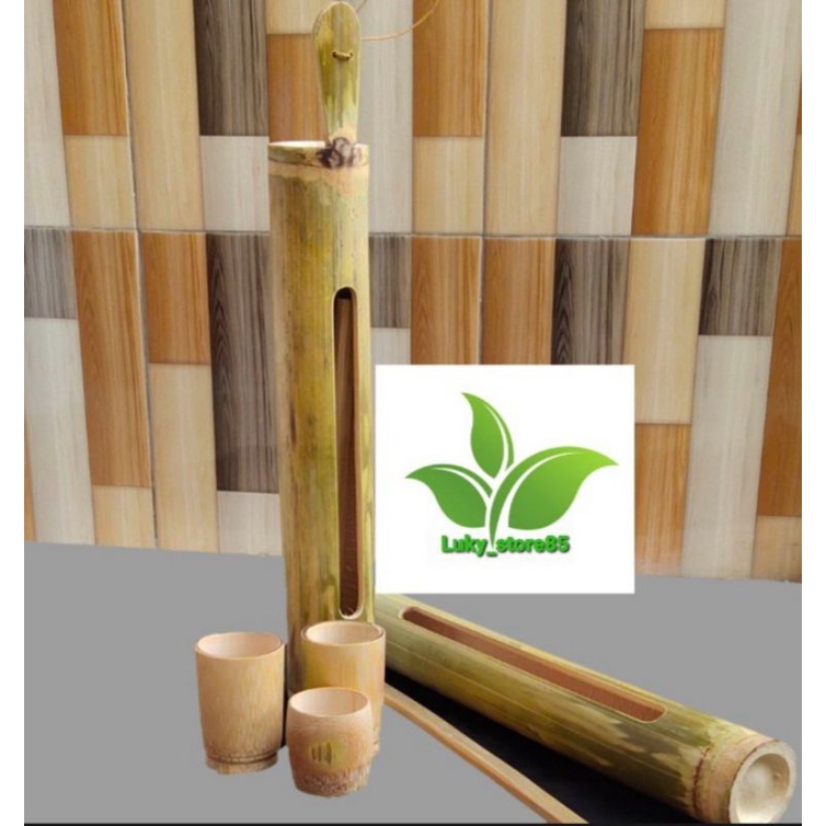 Jual BARU JUAL KENTUNGAN BAMBU ANTI MALING POS RONDA/KOHKOL BAMBU ...