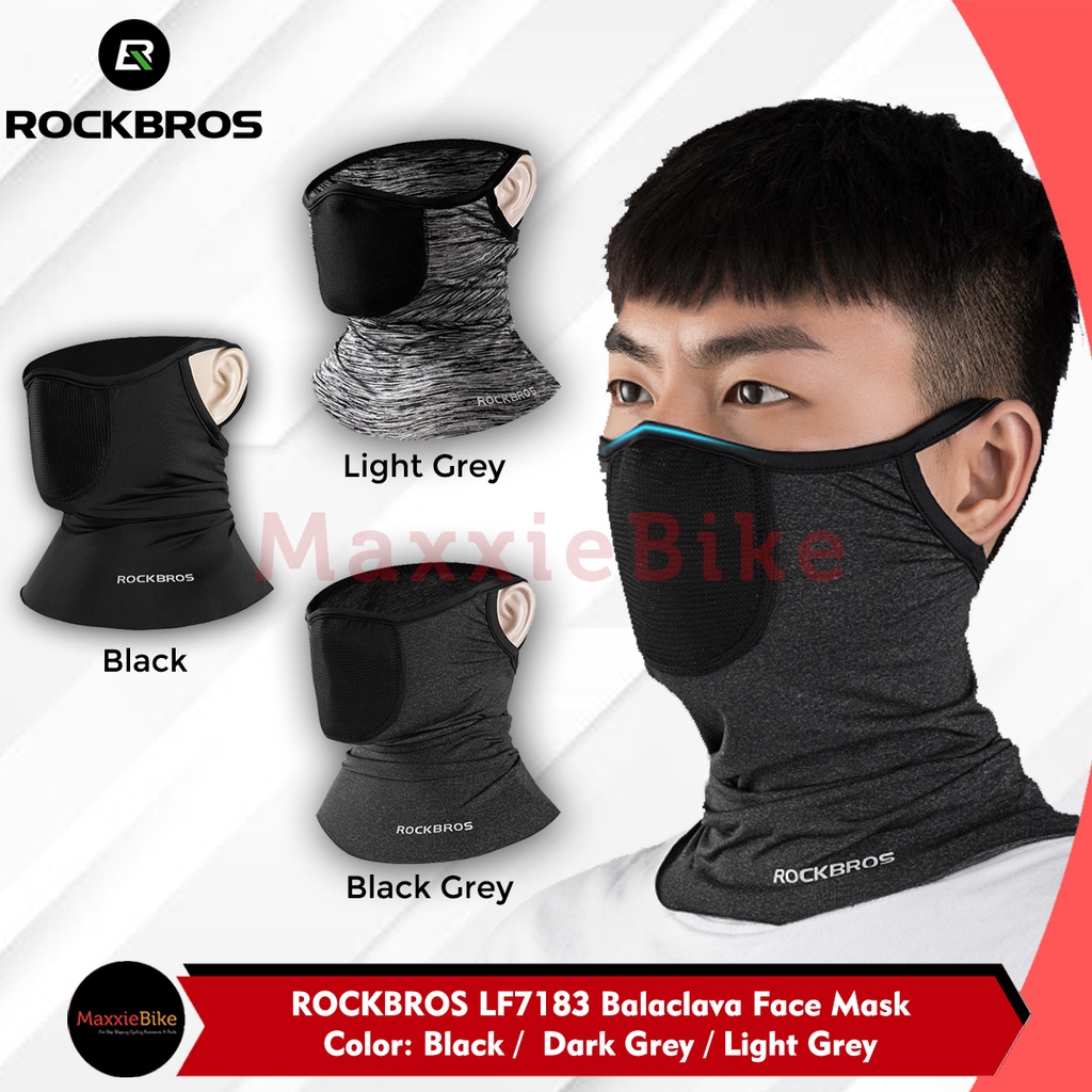 Jual Rockbros Lf7813 Masker Wajah Sepeda Anti Uv Face Mask Scarf