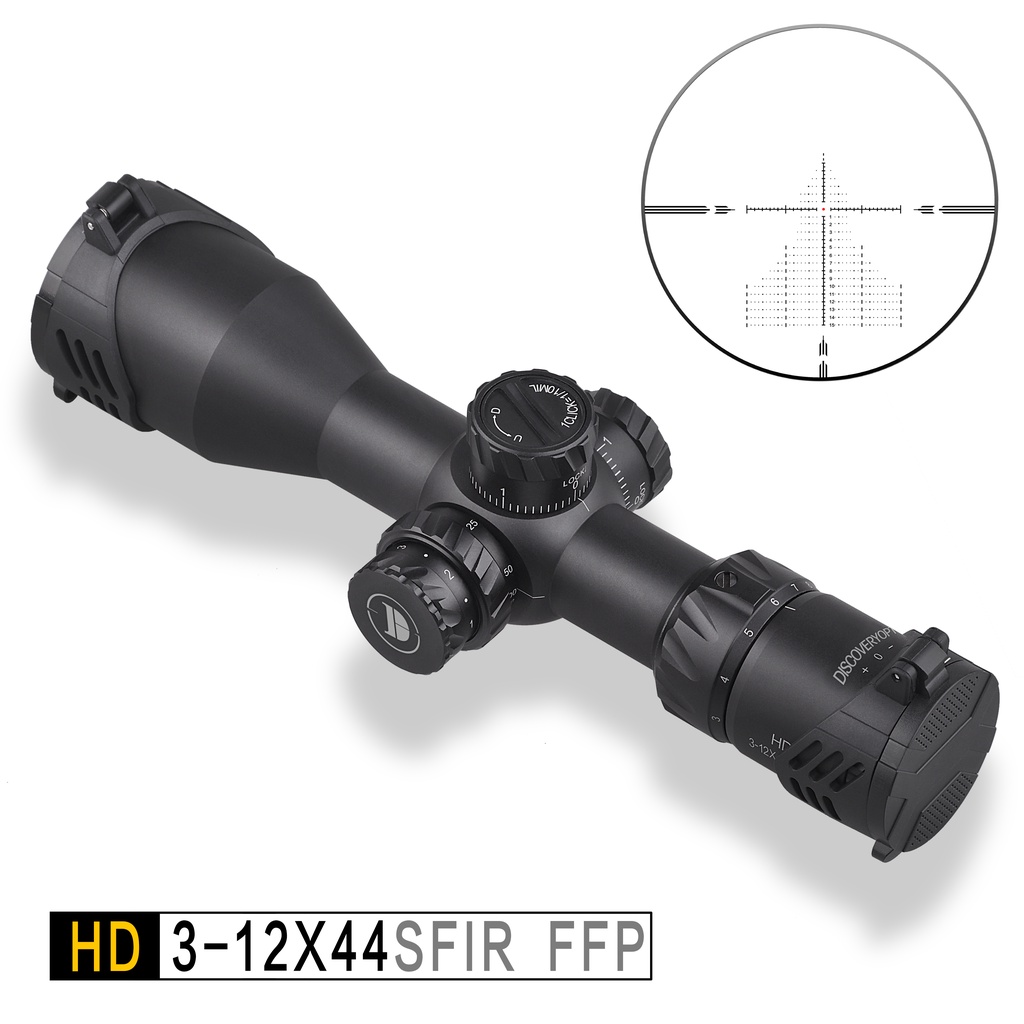 Tactical Scope WESTHUNTER HD 3-12X44 SFIR FFP Side Parallax