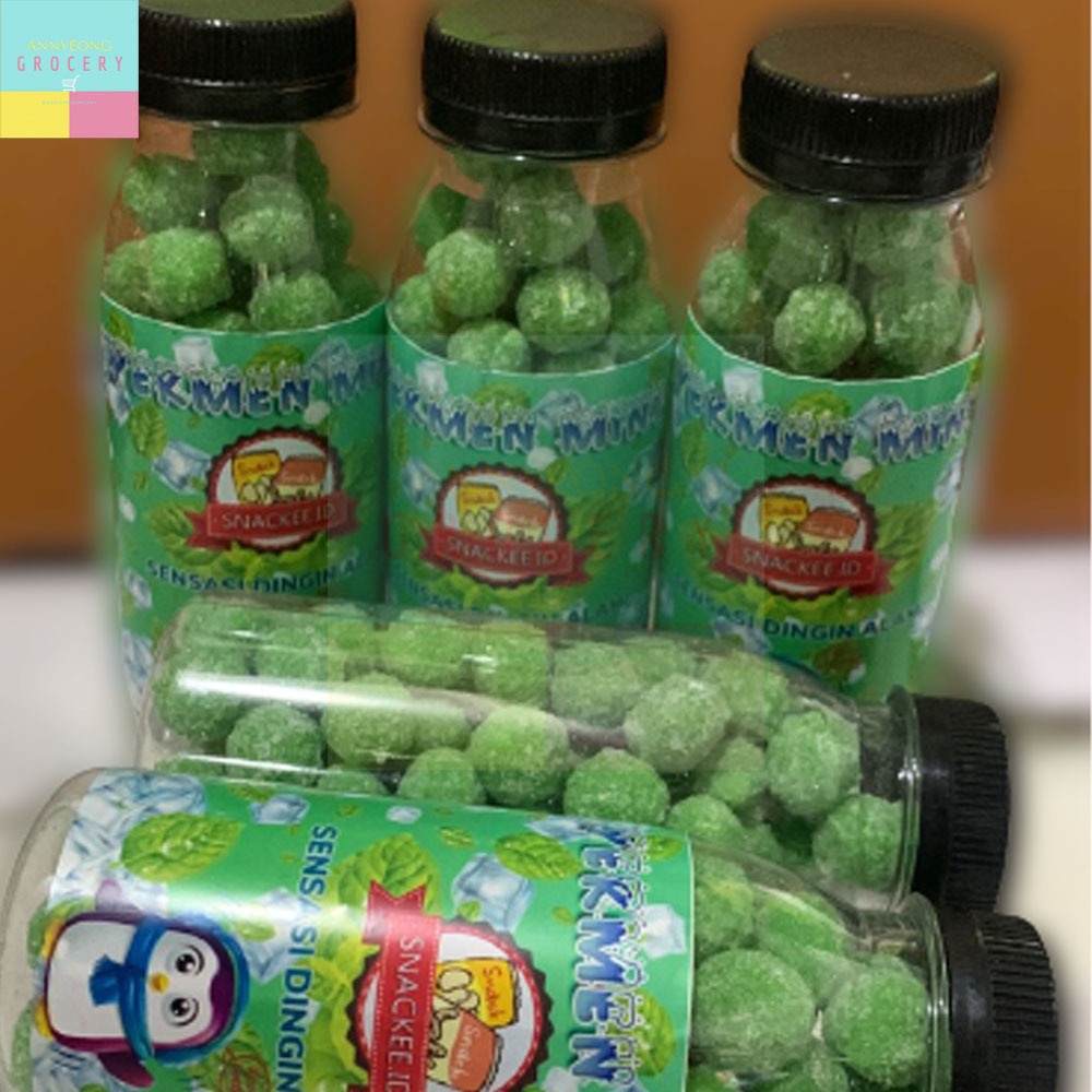 Jual PERMEN MINT BOTOL BONBON MINT SNACKEE MINT CANDY PERMEN KAYU PUTIH ...