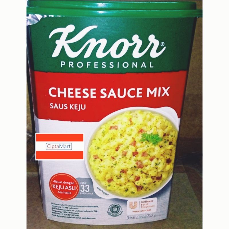 Jual Knorr Cheese Sauce Mix Saus Keju 750 gr Shopee Indonesia