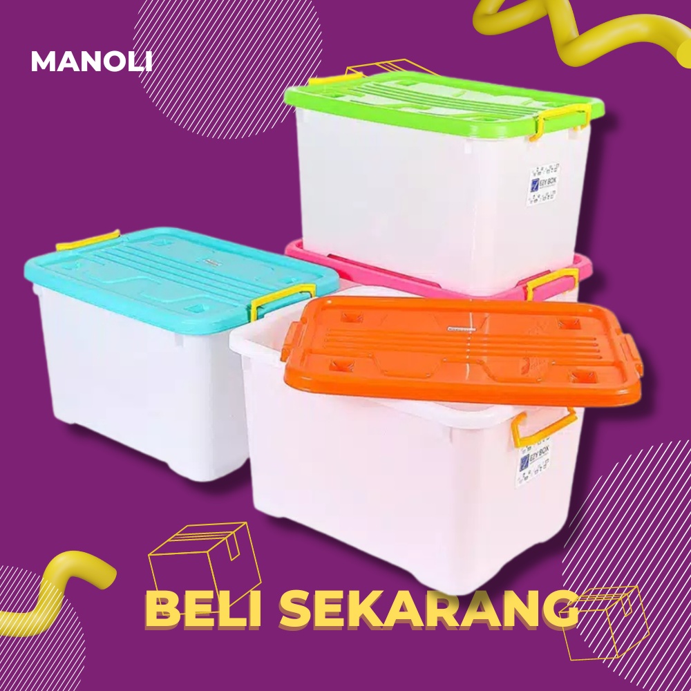 Jual Mn Ezy Container Box 150 Liter Tempat Penyimpanan Kontainer