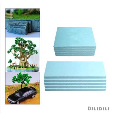 Jual High Density Foam Slab Plate Sheet Model Material Diorama Rocks ...