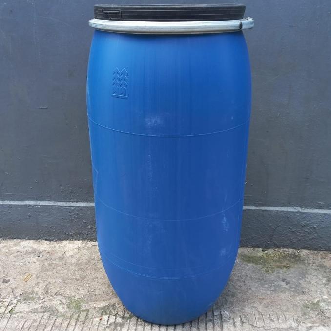 Jual Drum Plastik 150 Liter Pakai Klem Drum Fermentasi Shopee Indonesia 0136