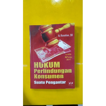 Jual Hukum Perlindungan Konsumen Suatu Pengantar Edisi Revisi AZ ...