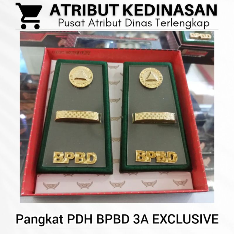 Jual Pangkat BPBD golongan III A BAC ATRIBUT | Shopee Indonesia