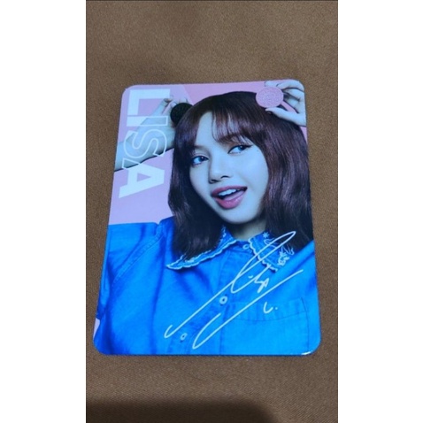Jual Photocard LISA (BLACKPINK X OREO) | Shopee Indonesia