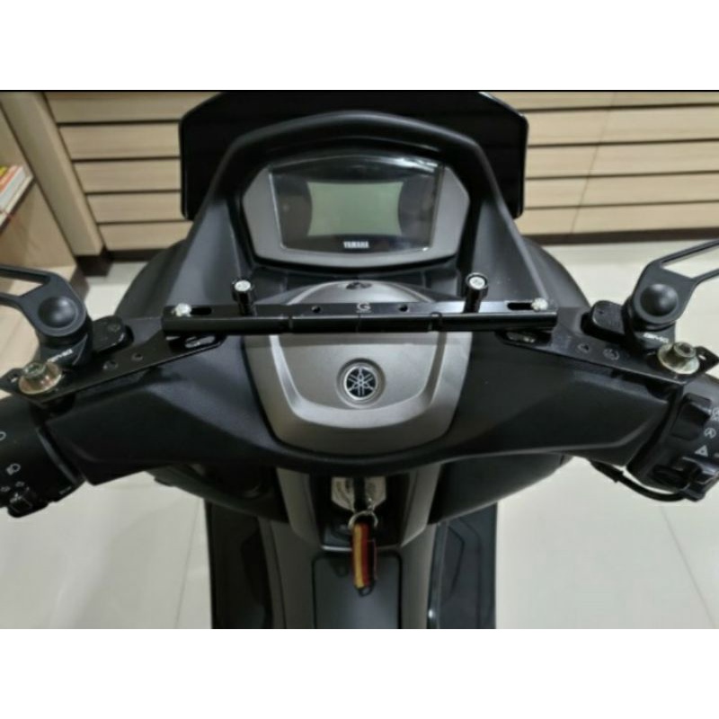 Jual Breket multi fungsi stabiliser stang Nmax TURBO 2015-2024 Aerox