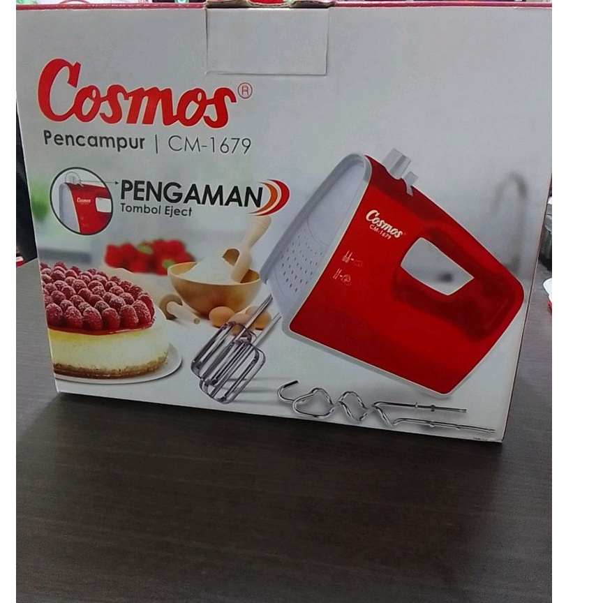 Jual Cosmos CM1679 Hand Mixer Roti Kue Low Watt | Shopee Indonesia