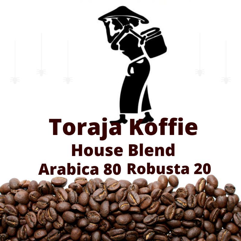 Jual Toraja Koffie House Blend Kopi Arabica Toraja Kopi Robusta Toraja