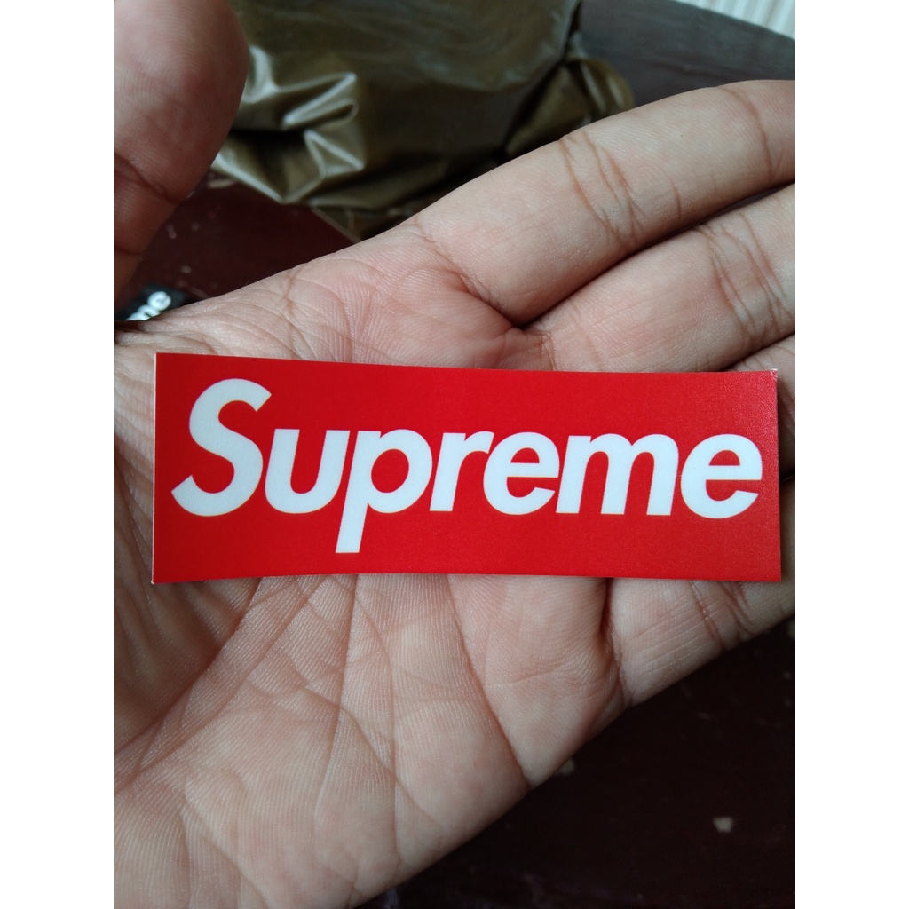Jual sticker supreme sale