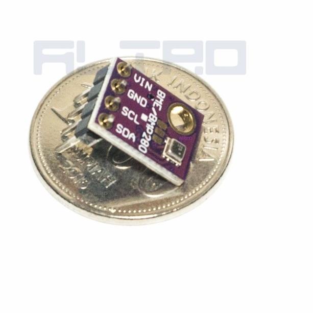 Jual BME280 Altimeter Pressure Temp Humidity Sensor - 5V Arduino ...