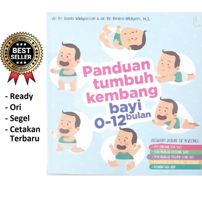 Jual Buku Panduan Tumbuh Kembang Bayi 0 - 12 Bulan + Poster Dilengkapi ...