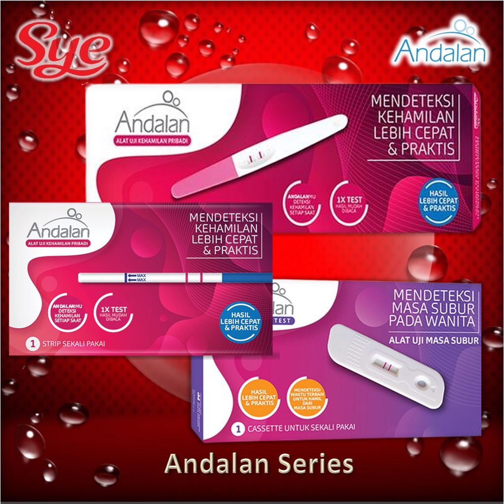 Jual Andalan Pregnancy Test Kit Midstream Ovulation Test Kit Alat