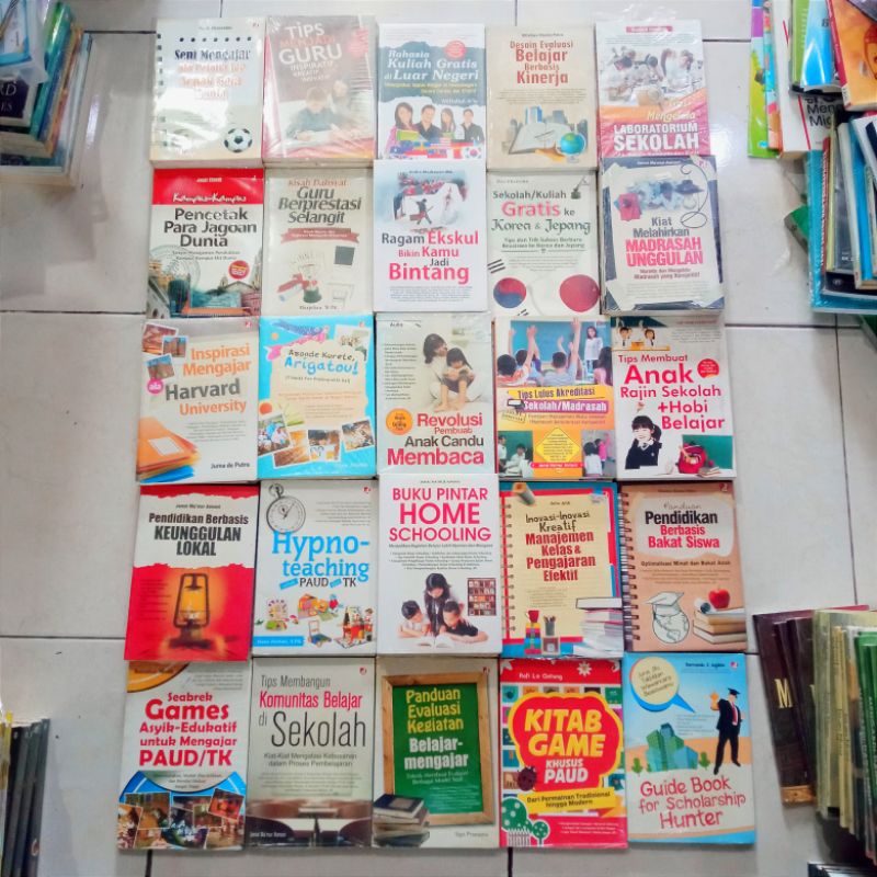 Jual [ ORIGINAL ] OBRAL BUKU MURAH BUKU PENDIDIKAN / BUKU PELAJARAN ...