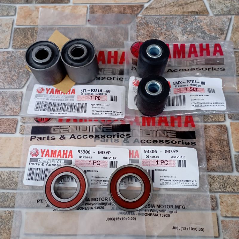 Jual bosh arm bosh engine mounting + bearing 6003 + bosh fork yamaha