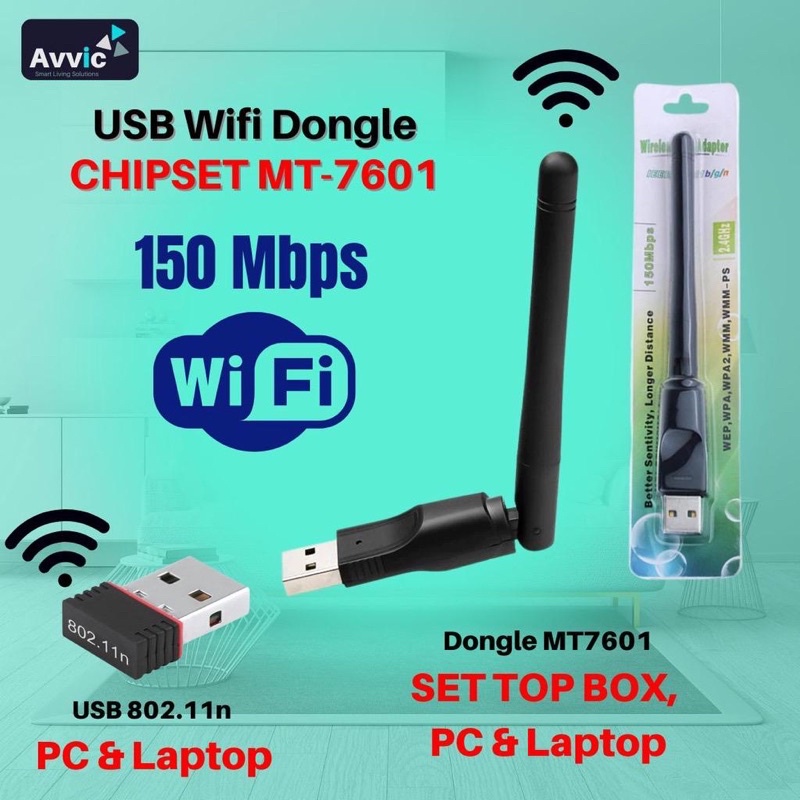 Jual USB Dongle Wifi Wireless Adapter Receiver/Alat Penangkap Sinyal Wifi Shopee Indonesia