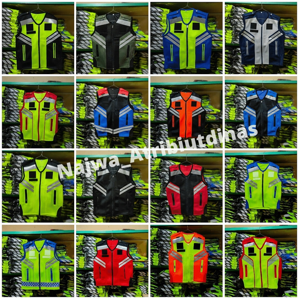 Jual Rompi Polosan | Rompi Security | Rompi Safety | Rompi Touring ...