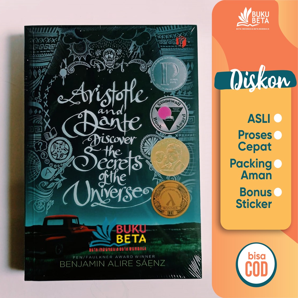 Jual Aristotle and Dante Discover the Secrets of The Universe ...