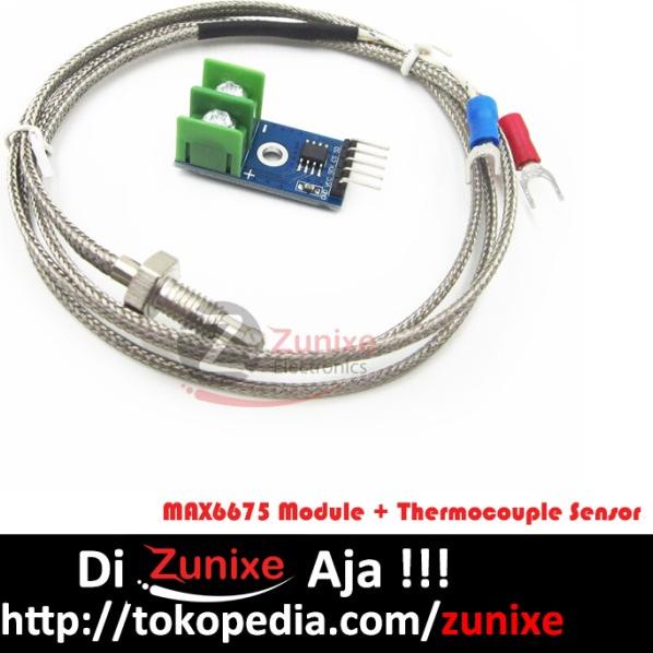 Jual MAX6675 Module + Thermocouple Sensor Arduino | Shopee Indonesia