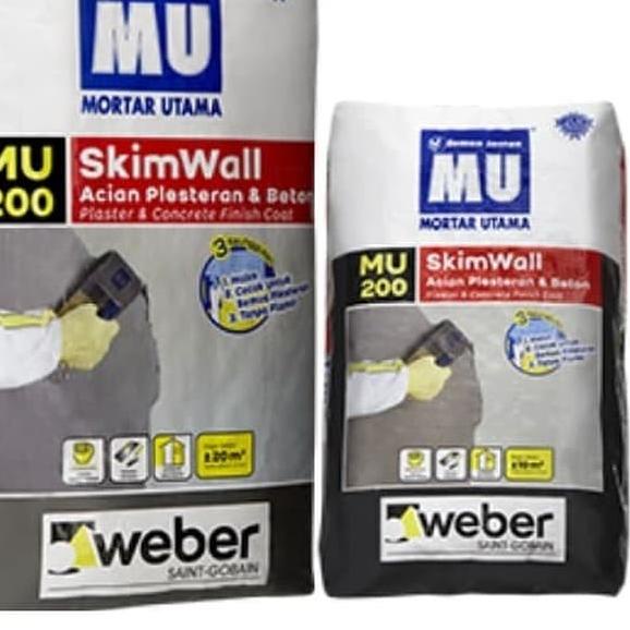 Jual MU200 - Mortar Utama MU 200 Acian Plesteran & Beton 20KG / 20 KG ...