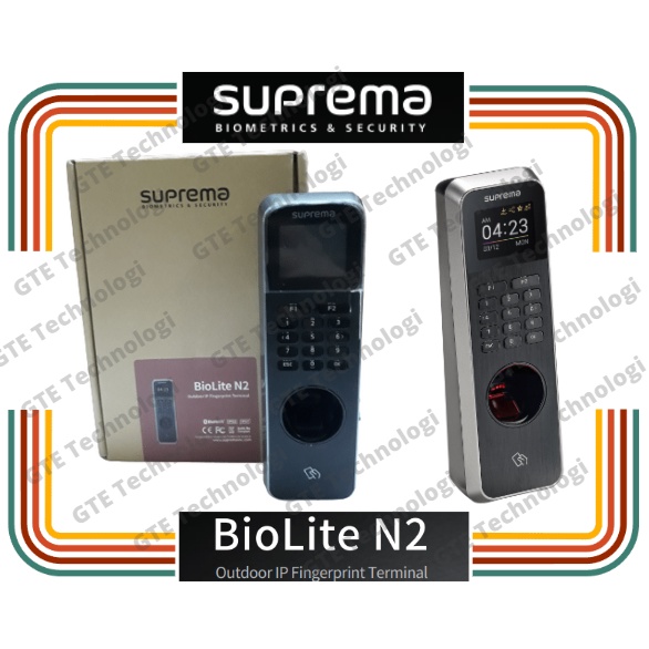 Jual Mesin Absensi & Access Control SUPREMA BIOLITE N2 | Outdoor IP ...