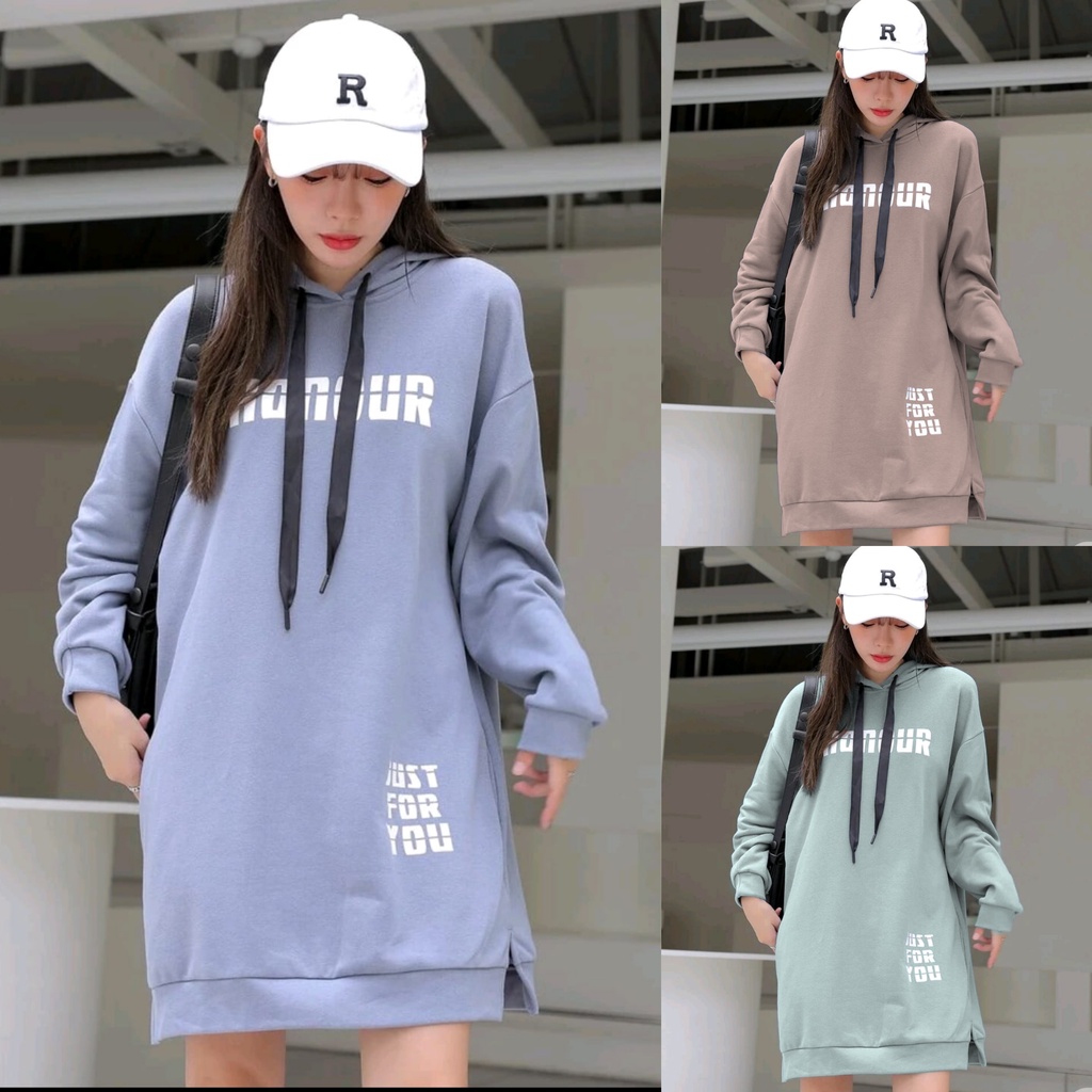 Jual SWEATER HOODIE OVERSIZE HONOUR LOONG HOODIE SWEATER SIZE