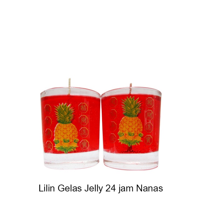 Jual Lilin puja sembahyang Gelas Jelly 24 jam Nanas Shopee Indonesia