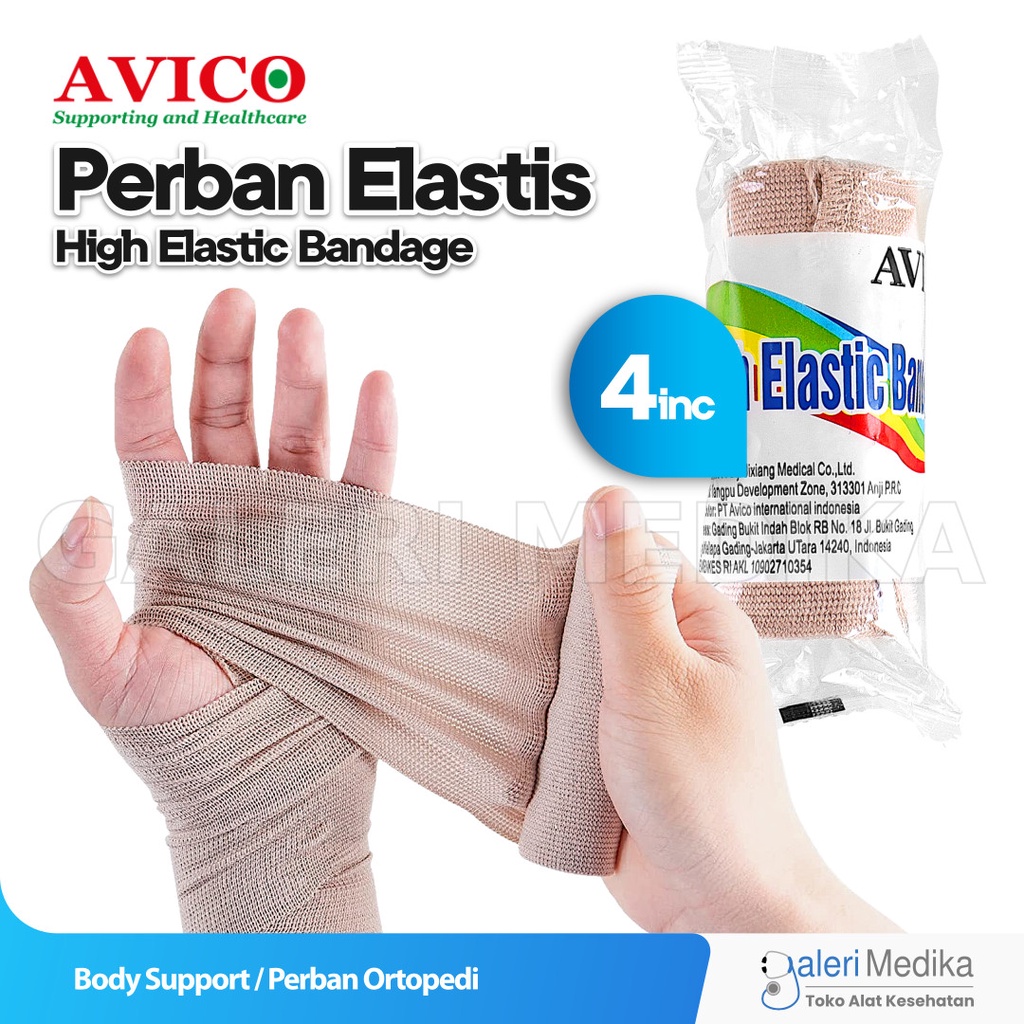 Jual Avico Elastic Bandage Perban Elastis Ukuran 10 Cm Shopee Indonesia